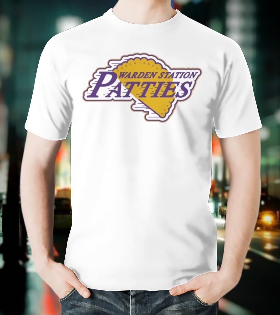 Warden Station Patties Los Angeles Lakers T-Shirt