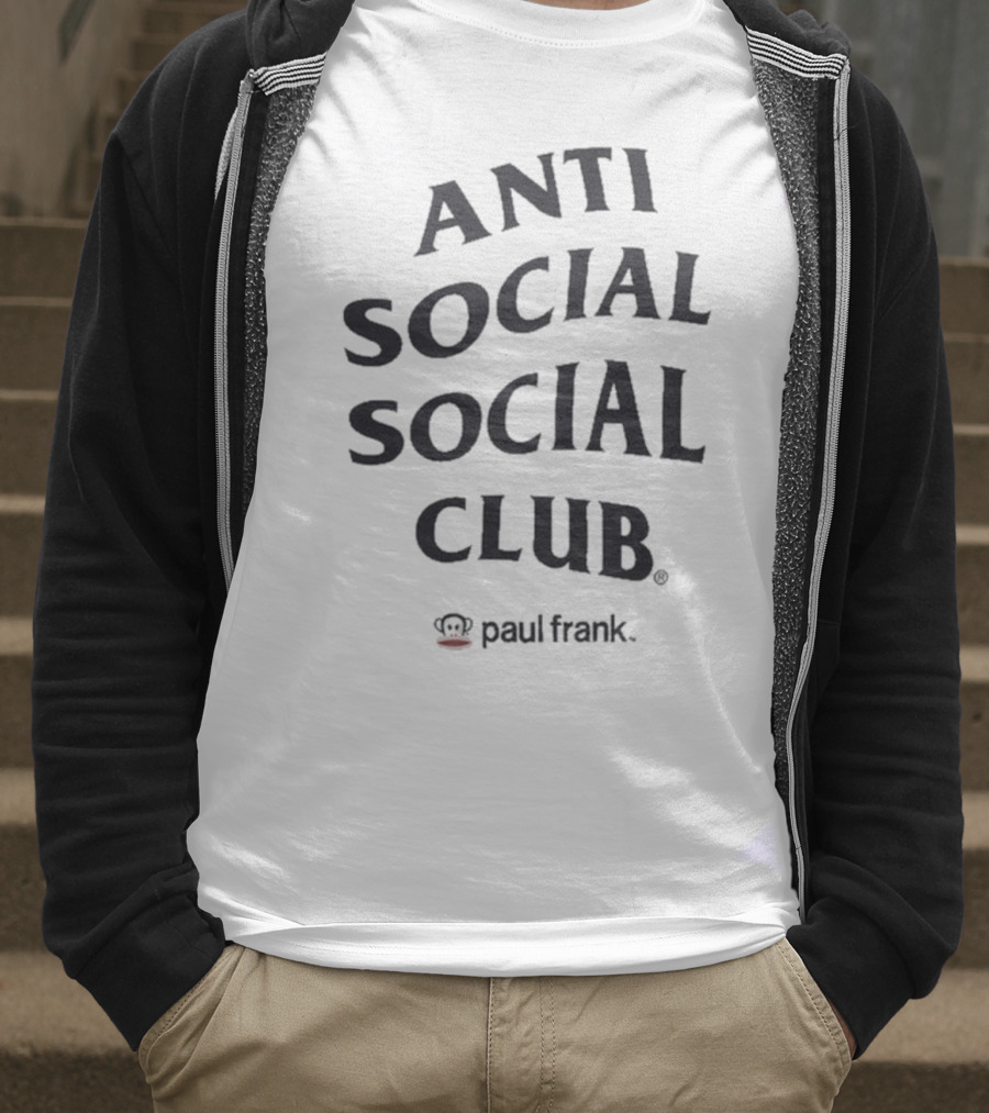 Anti Social Social Club Paul Frank Collaboration T-Shirt