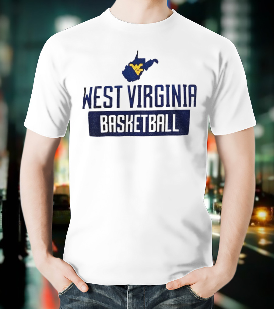 West Virginia Mountaineers Basketball 2025 Iconic Emblem T-Shirt
