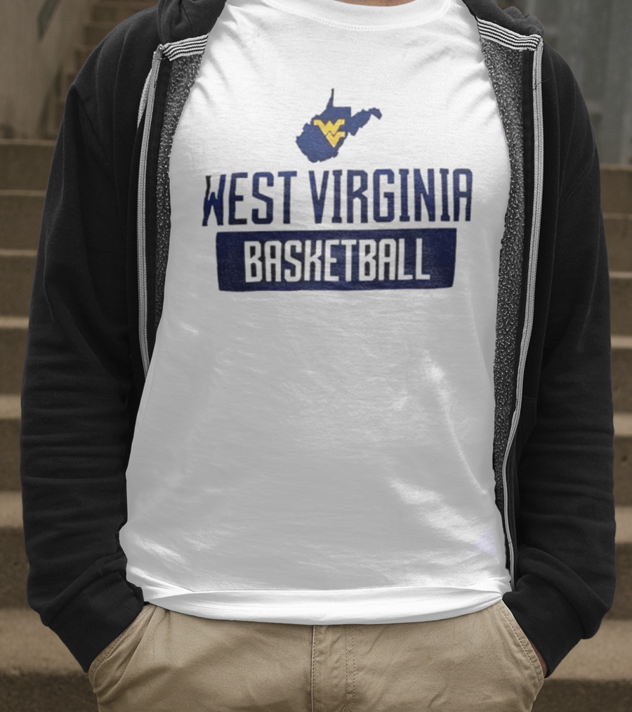 West Virginia Mountaineers Basketball 2025 Iconic Emblem T-Shirt