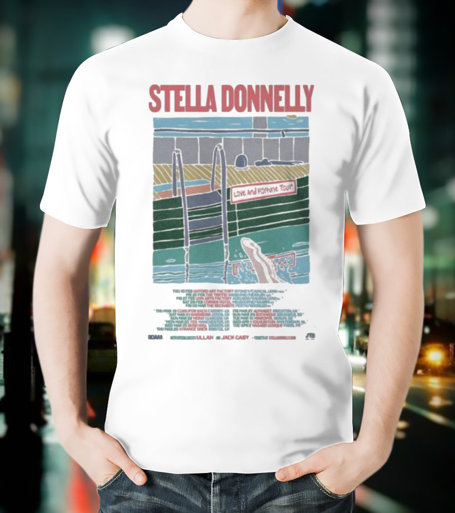 Stella Donnelly Love And Fortune Tour 2026 Concert Dates And Locations T-Shirt
