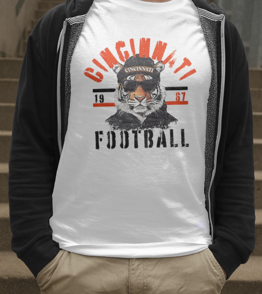 Cincinnati Tiger 1967 Football T-Shirt