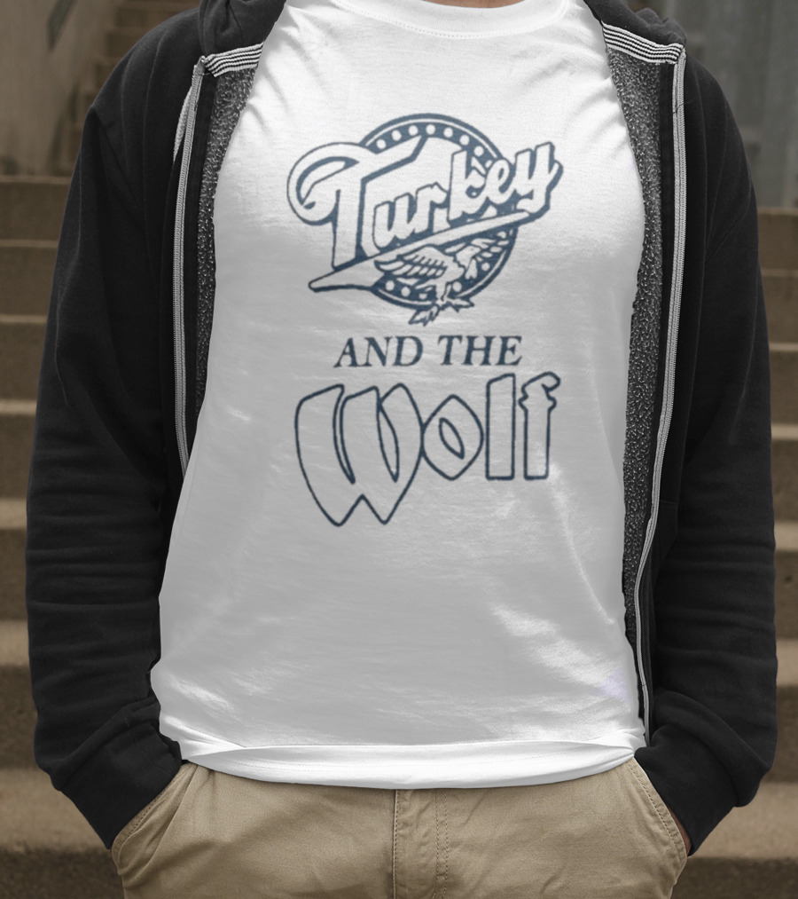 Turkey And The Wolf Logo Design T-Shirt
