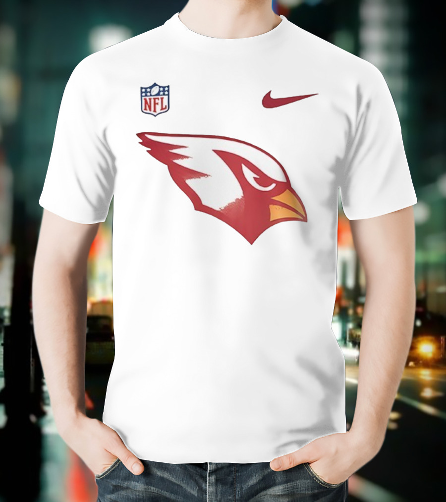 Arizona Cardinals NFL 105 Years Legacy Nike Team Logo T-Shirt