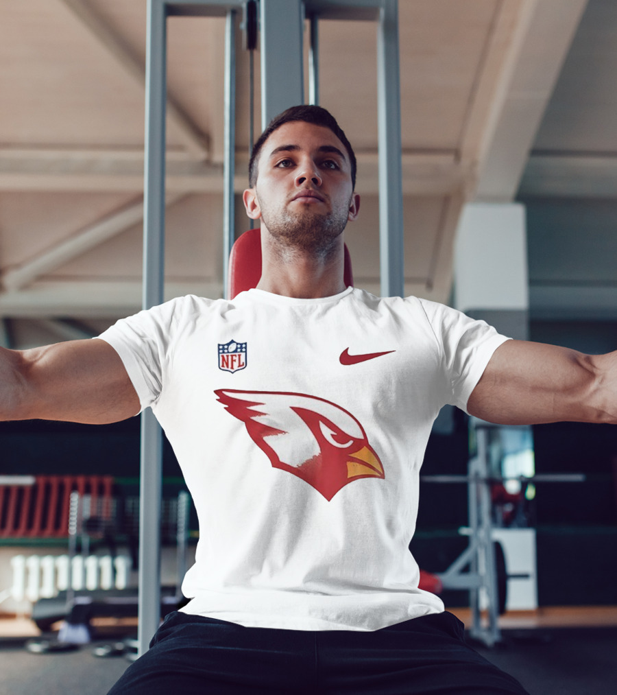 Arizona Cardinals NFL 105 Years Legacy Nike Team Logo T-Shirt