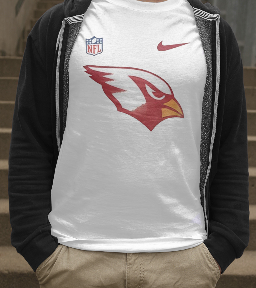 Arizona Cardinals NFL 105 Years Legacy Nike Team Logo T-Shirt