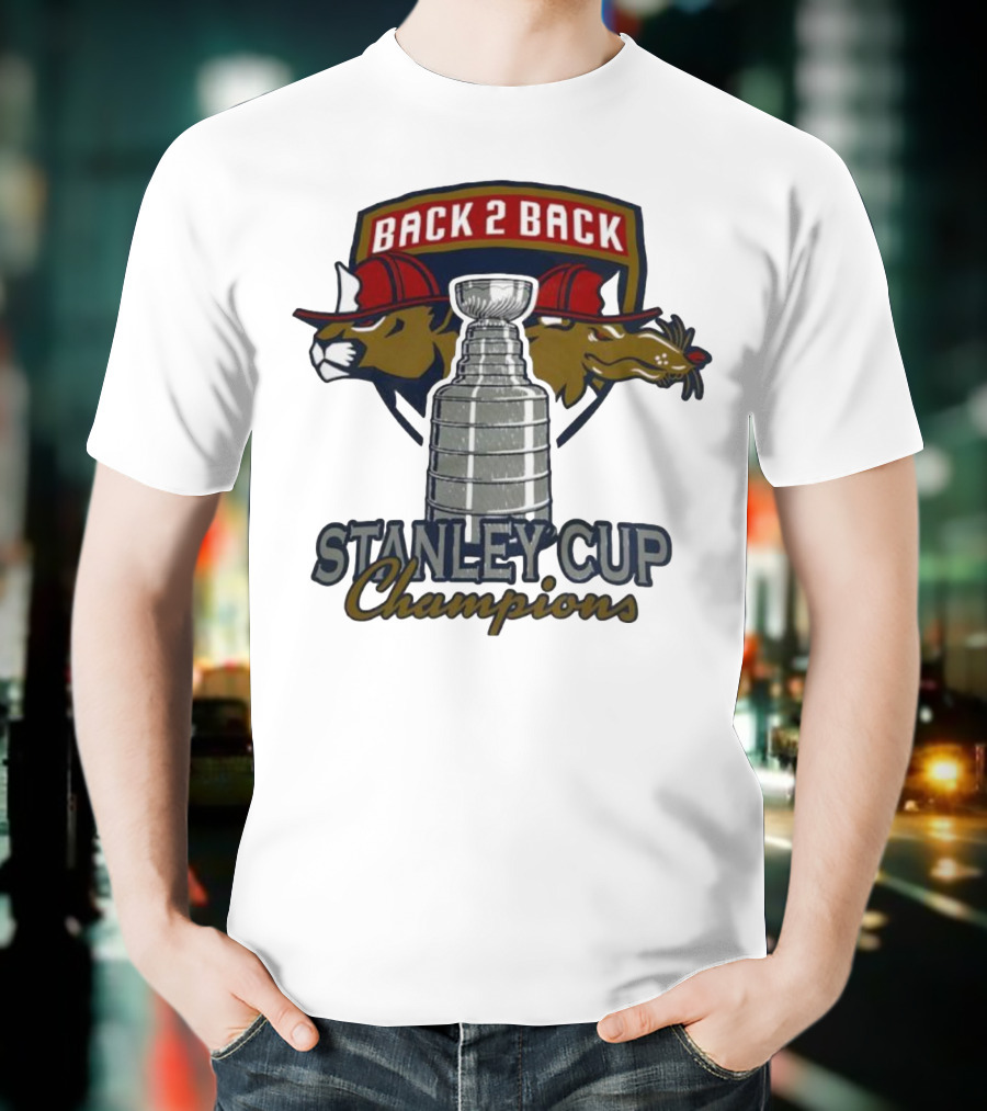 Back 2 Back Florida Panthers Stanley Cup Champions T-Shirt