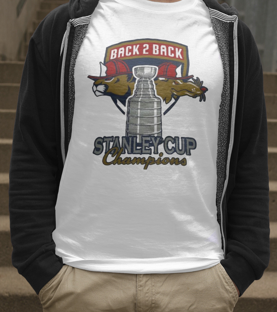 Back 2 Back Florida Panthers Stanley Cup Champions T-Shirt