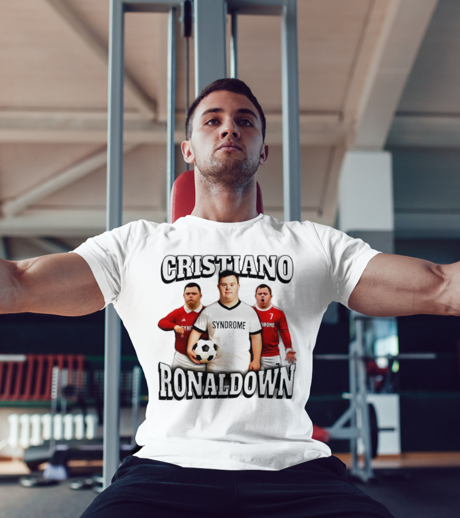 Cristiano Ronaldown Syndrome Graphic T-Shirt