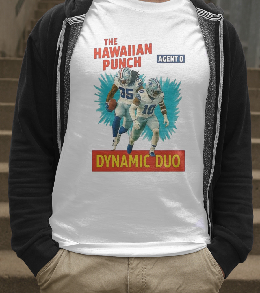 The Hawaiian Punch Agent O Dynamic Duo Dallas Cowboys Football T-Shirt