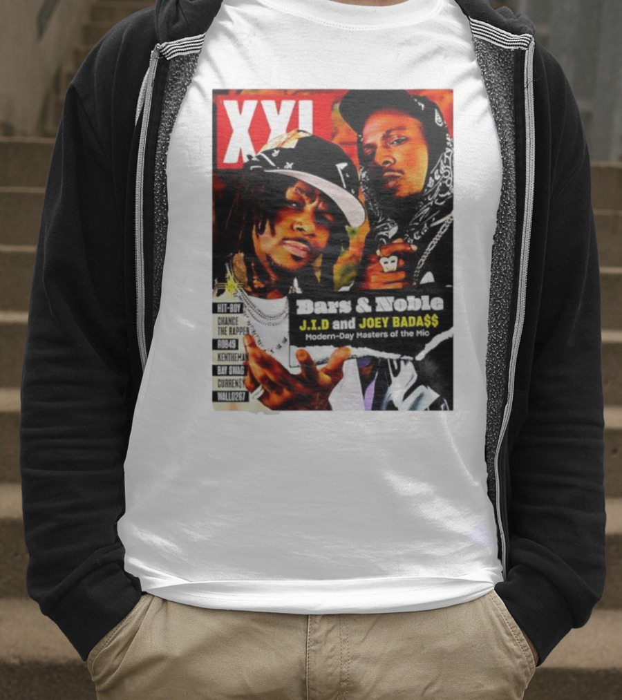 XXL Magazine JID Joey Badass Bars & Noble Modern-Day Masters Of The Mic T-Shirt