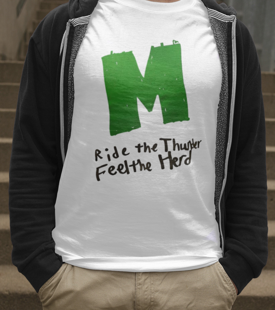 Moorpark Musketeers Ride The Thunder Feel The Herd T-Shirt