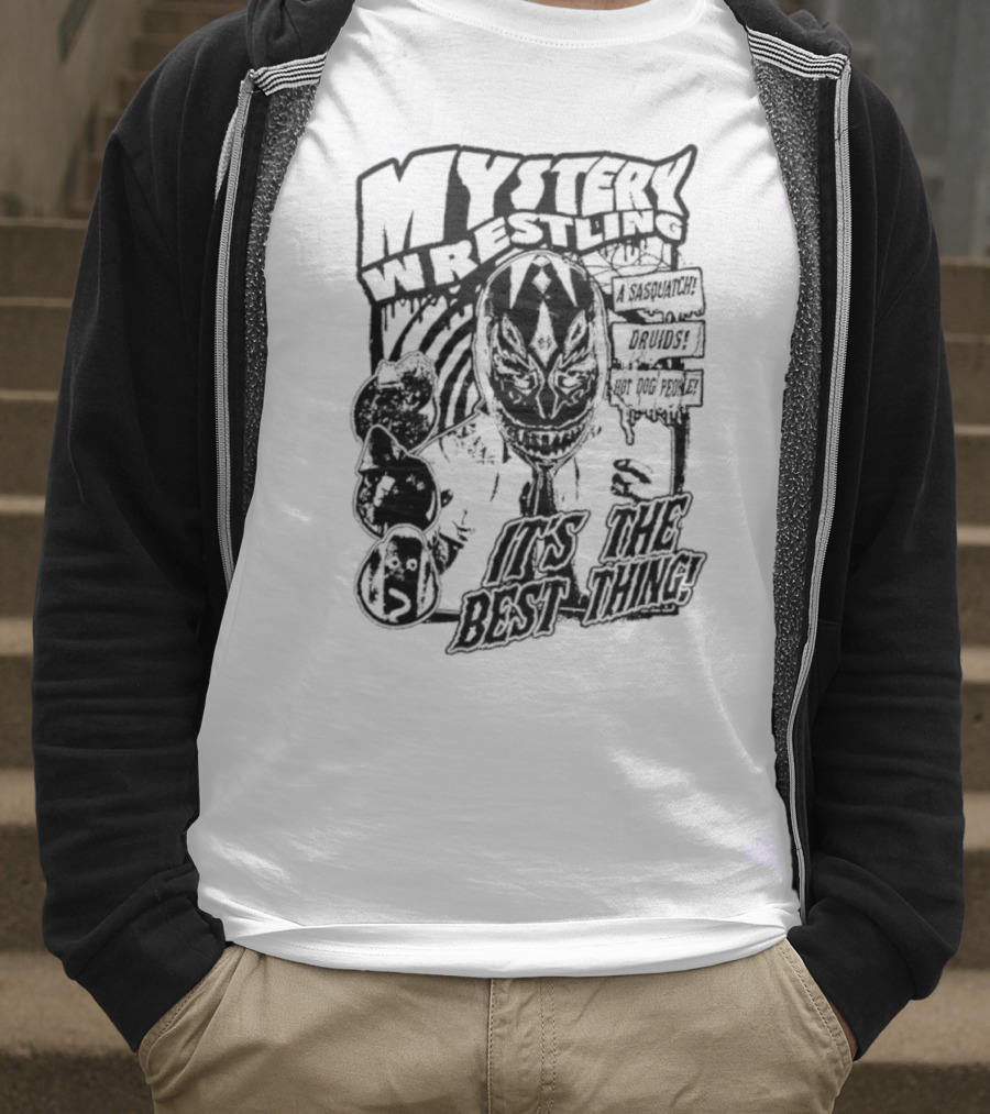 Mystery Wrestling It’s The Best Thing Masked Wrestler T-Shirt