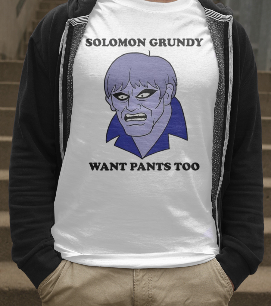 Solomon Grundy Want Pants Too DC Comics Meme T-Shirt