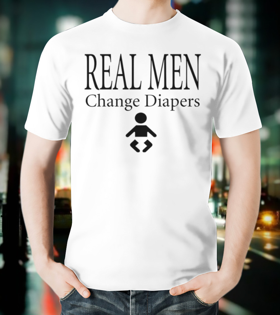 Jesse Itzler Real Men Change Diapers T-Shirt