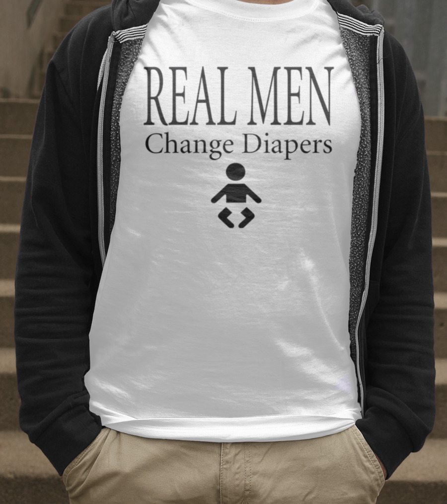 Jesse Itzler Real Men Change Diapers T-Shirt