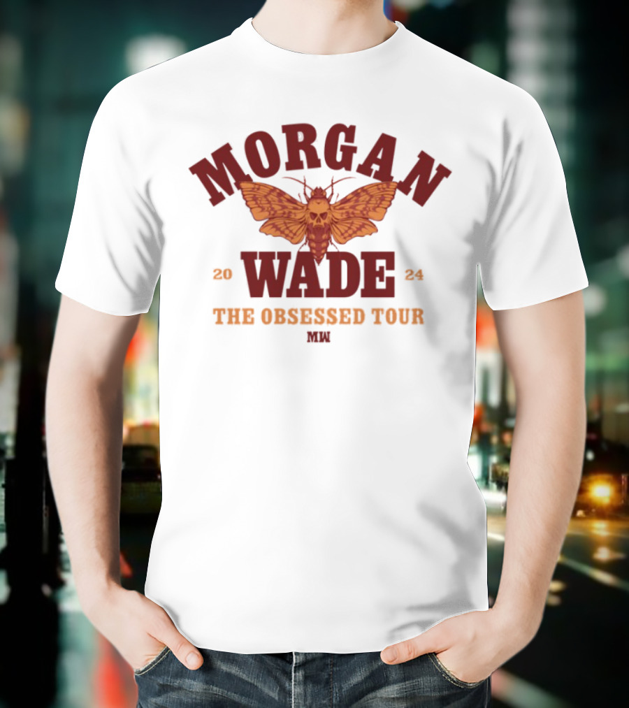 Morgan Wade Skull Moth The Obsessed Tour 2024 T-Shirt