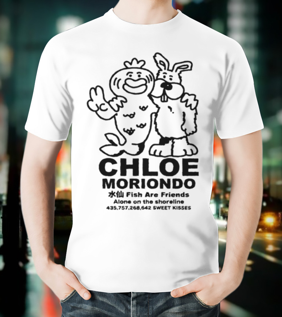 Chloe Moriondo Fish Are Friends Friend Of Fish T-Shirt
