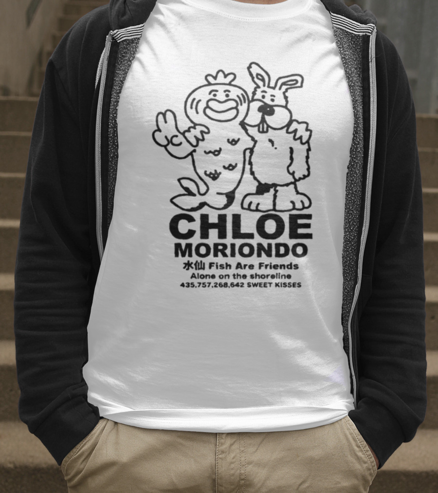 Chloe Moriondo Fish Are Friends Friend Of Fish T-Shirt