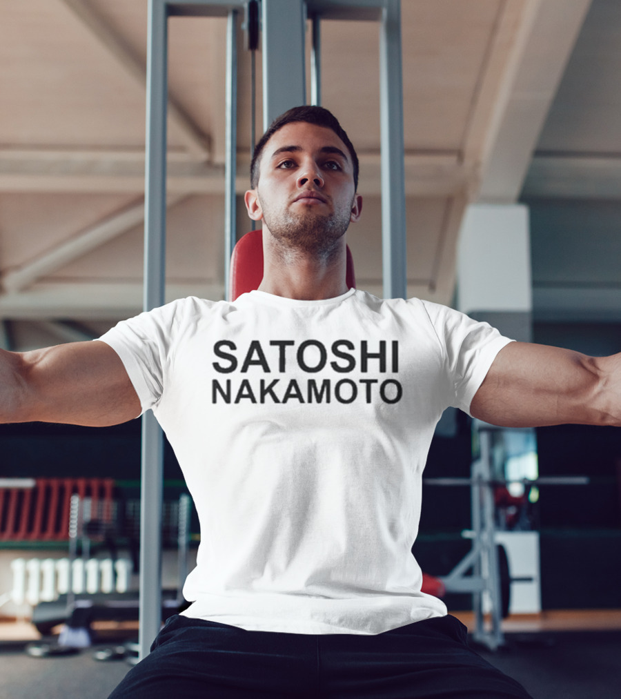 Anthony Belton Satoshi Nakamoto T-Shirt