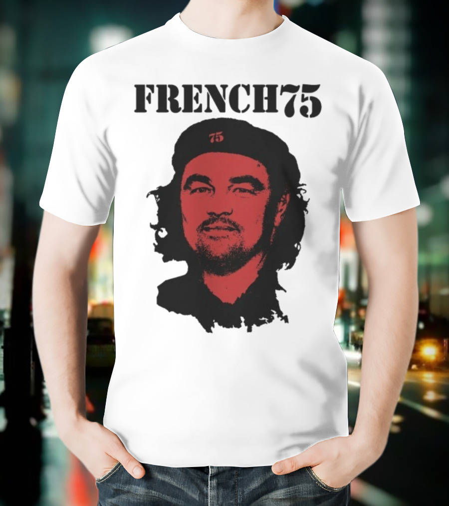 Che French 75 Red Portrait T-Shirt