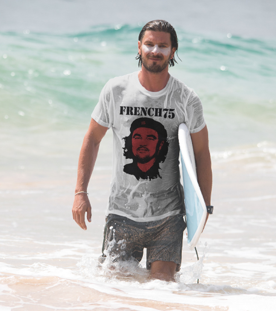 Che French 75 Red Portrait T-Shirt