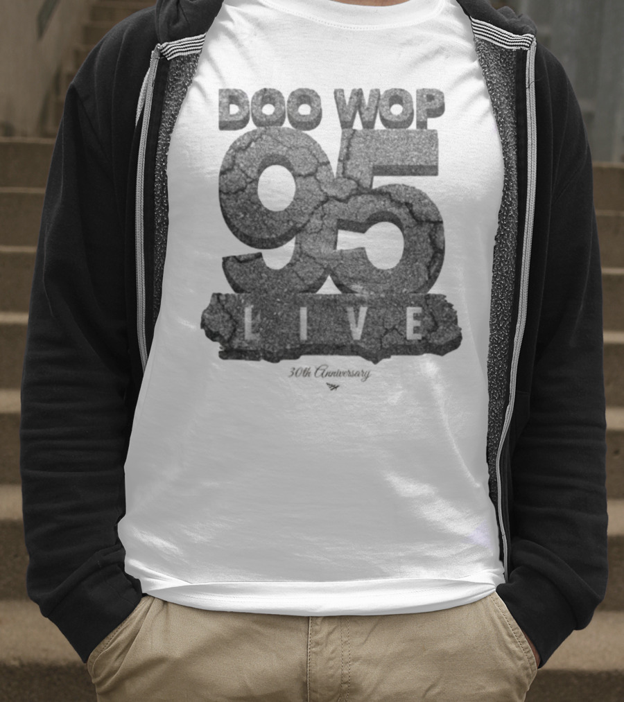 Doo Wop 95 Live 30th Anniversary Cassette Planes T-Shirt