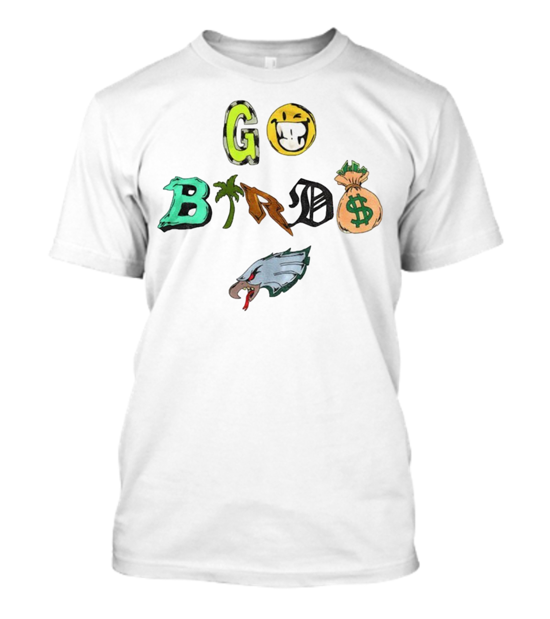 Philadelphia Eagles 2025 Go Birds NFL Football Fan Graphic T-Shirt