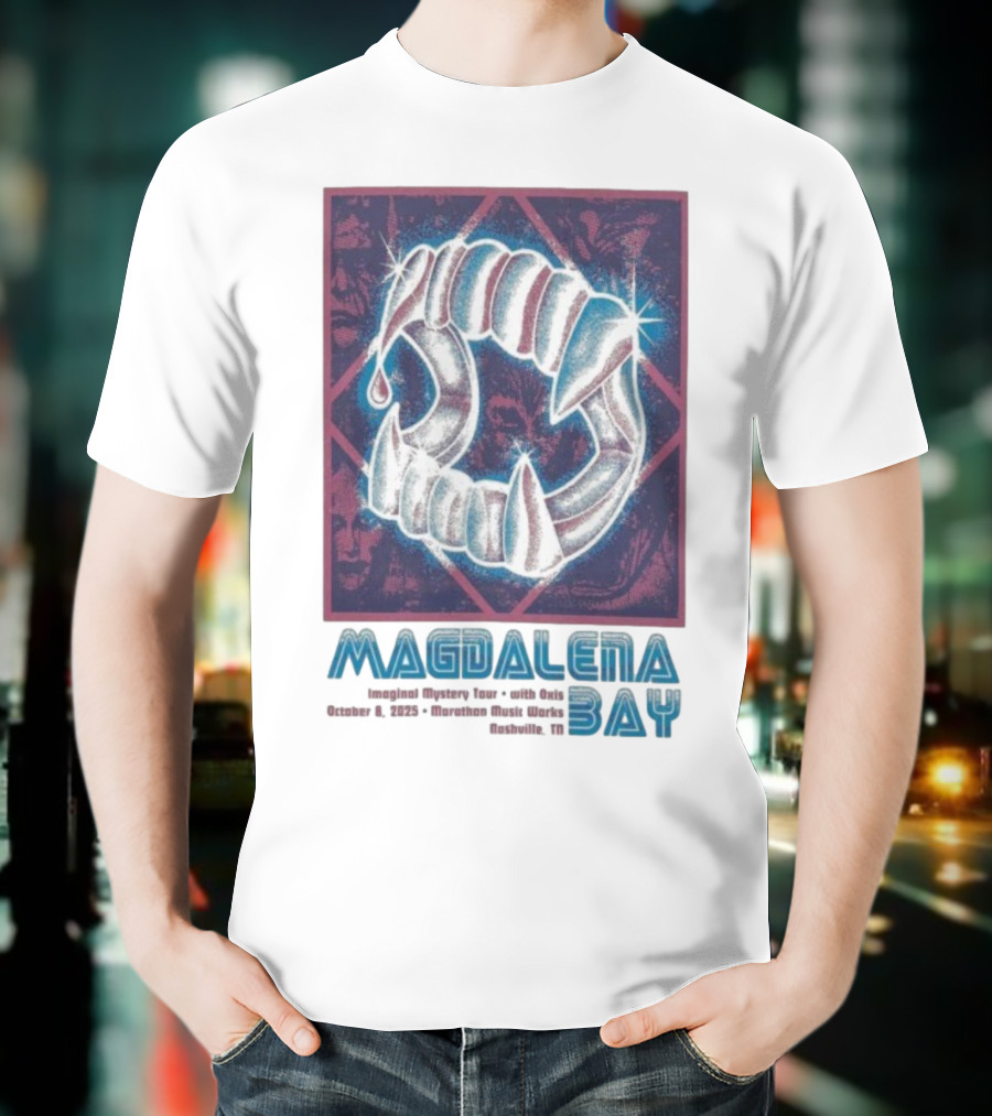 Magdalena Bay October 8 2025 Marathon Music Works Nashville TN T-Shirt