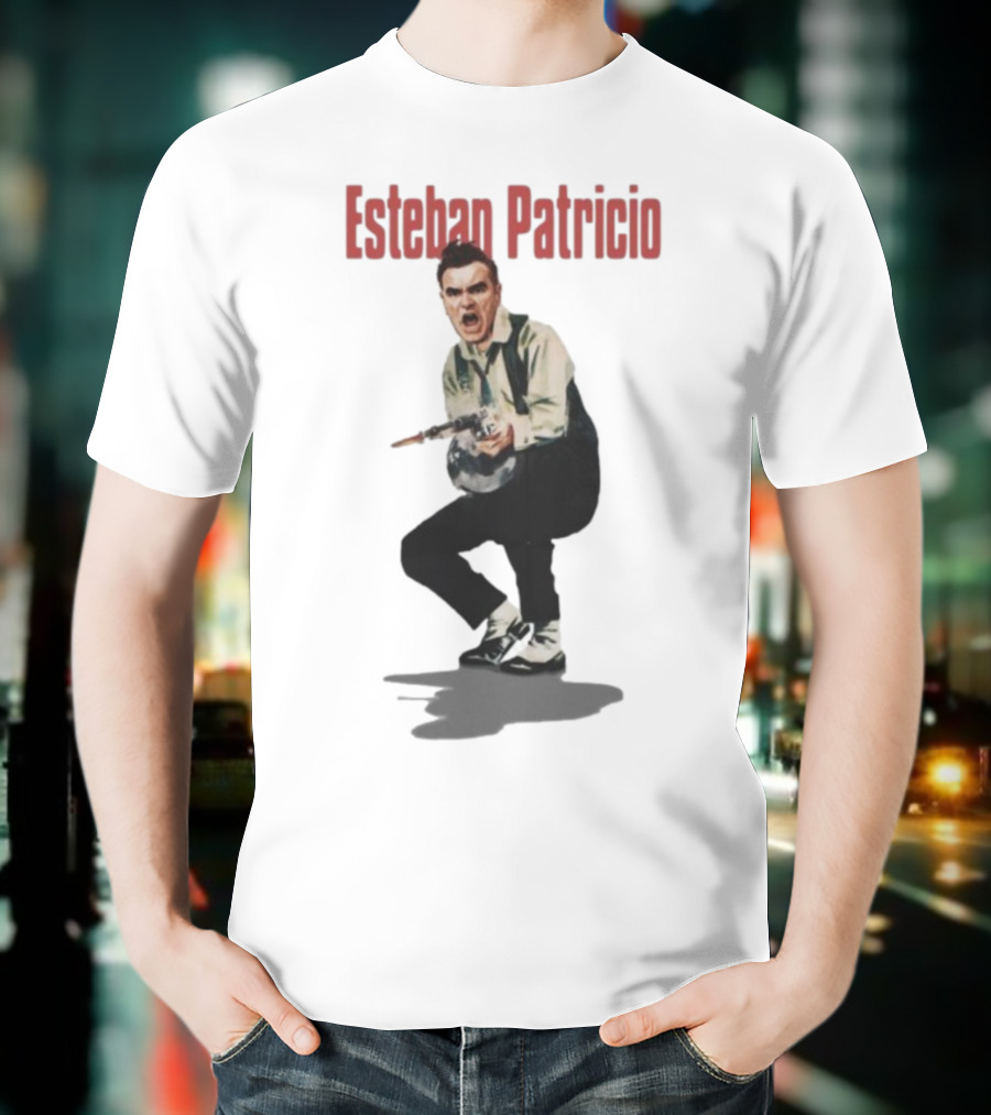 Esteban Patricio Morrissey Style Iconic Pose T-Shirt