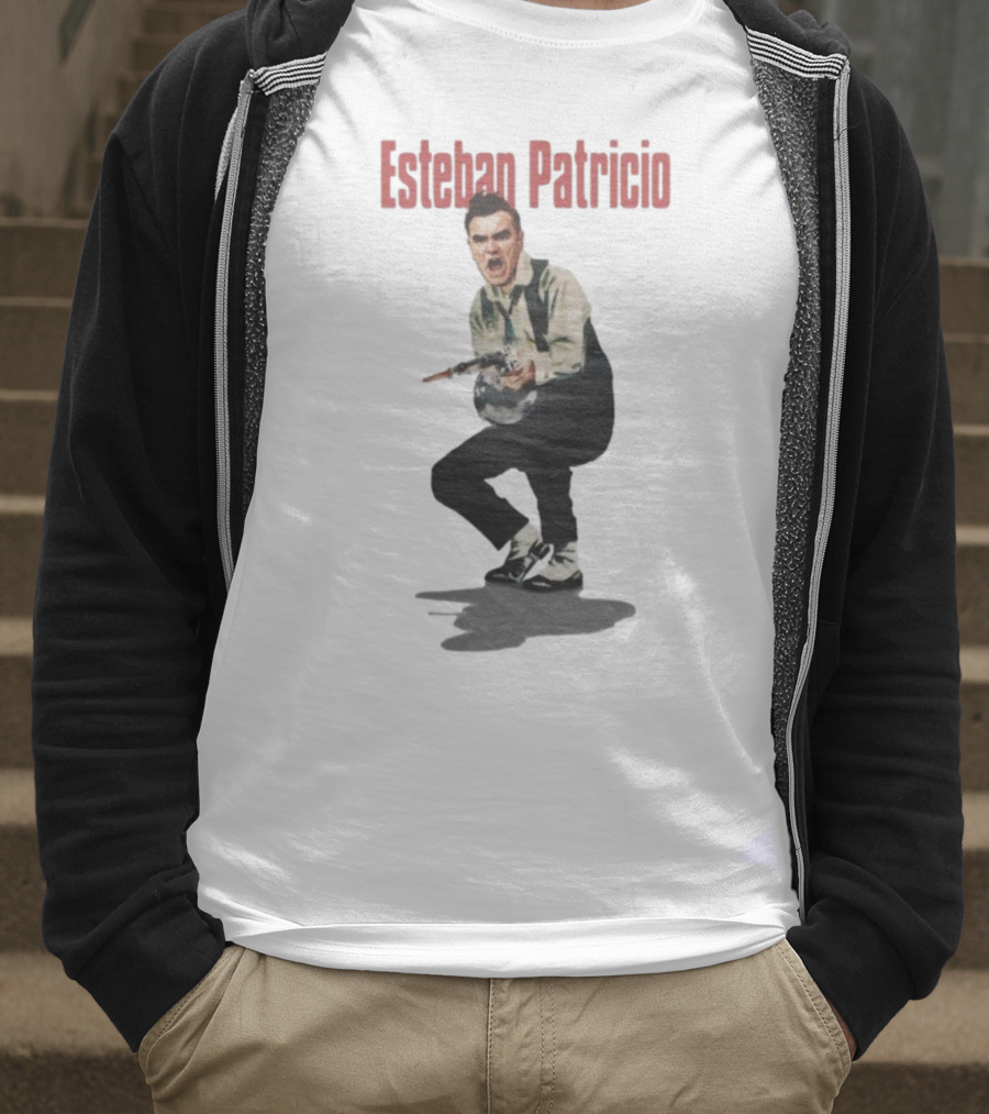 Esteban Patricio Morrissey Style Iconic Pose T-Shirt