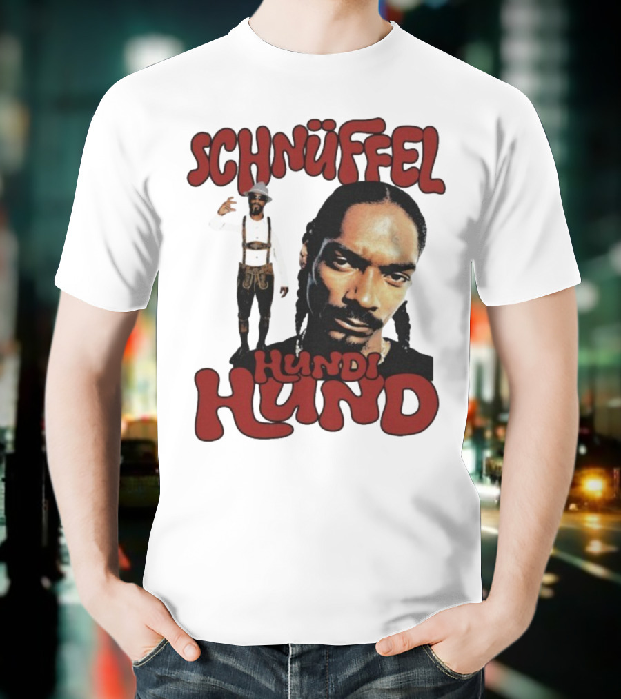 Snoop Dogg Schnüffel Hundi Hund German Style T-Shirt