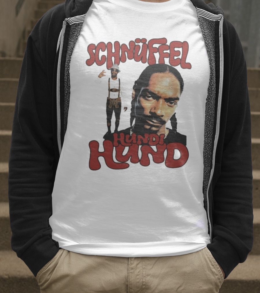 Snoop Dogg Schnüffel Hundi Hund German Style T-Shirt