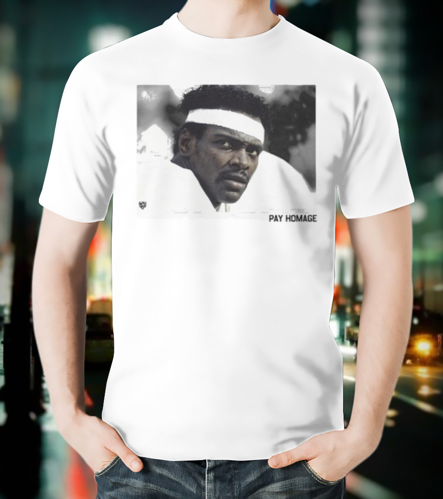 Walter Payton Chicago Bears Pay Homage NFL Legend T-Shirt