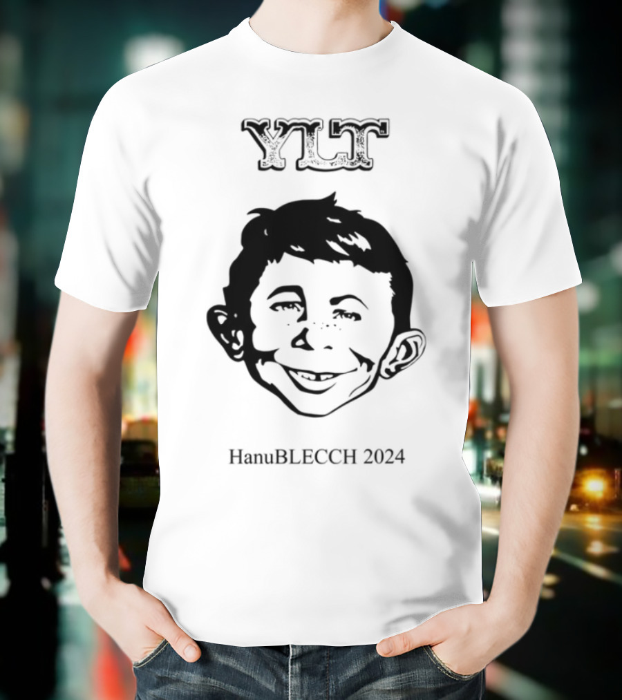 Yo La Tengo Hanukkah 2024 YLT Alfred E Neuman T-Shirt