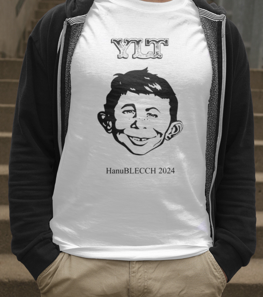 Yo La Tengo Hanukkah 2024 YLT Alfred E Neuman T-Shirt