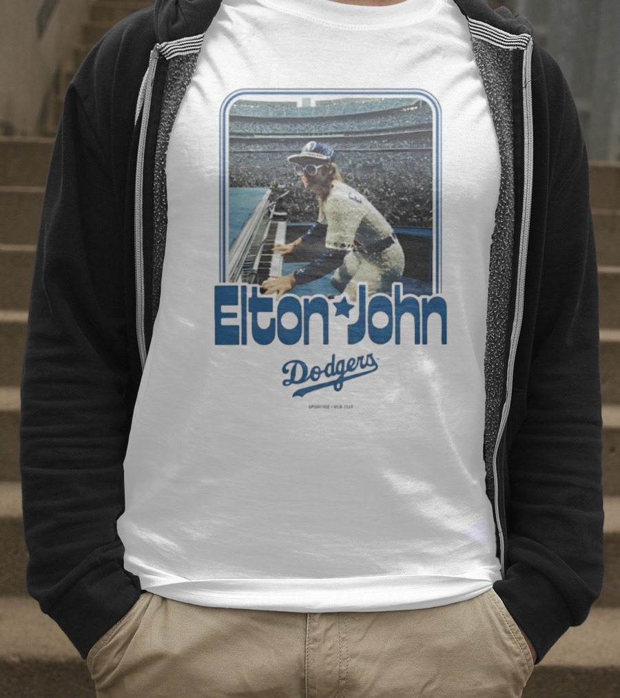 Elton John Dodgers Stadium Concert Los Angeles T-Shirt