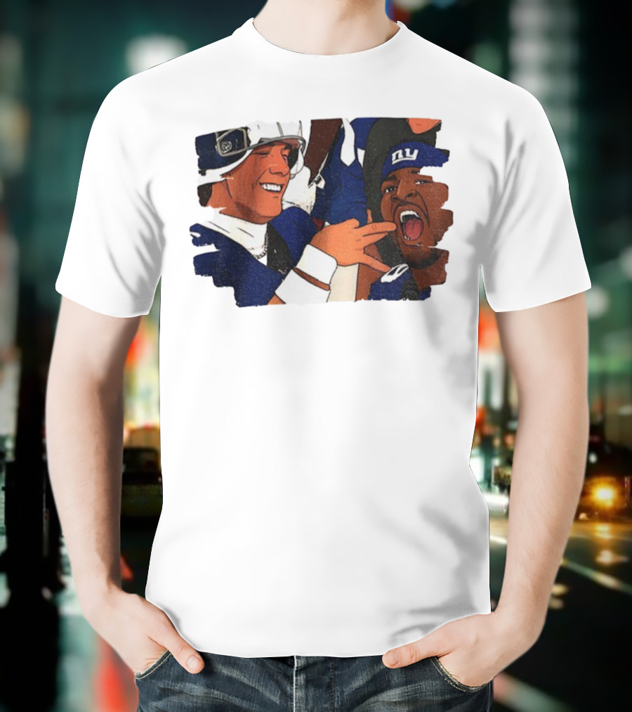 Jaxson Dart Cam Skattebo New York Giants Football Funny Moment NY Giants Helmets T-Shirt