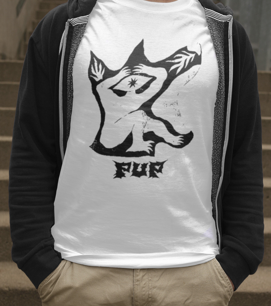 Pup Flames Creature With Wings T-Shirt