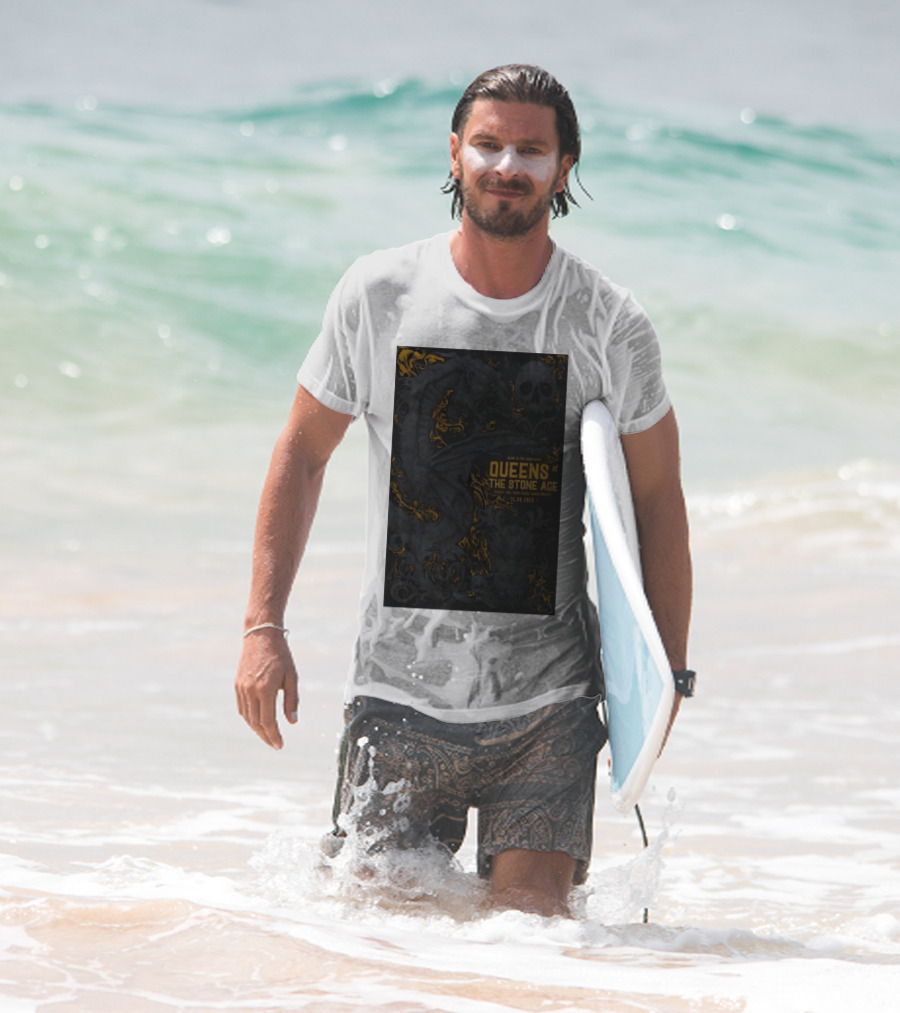 Queens Of The Stone Age Concert Boch Center Wang Theatre Boston Oct 08 2025 T-Shirt