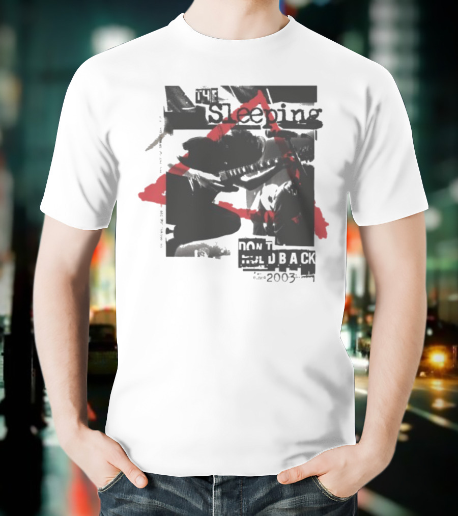 The Sleeping Don’t Hold Back 2003 Cam Jump T-Shirt