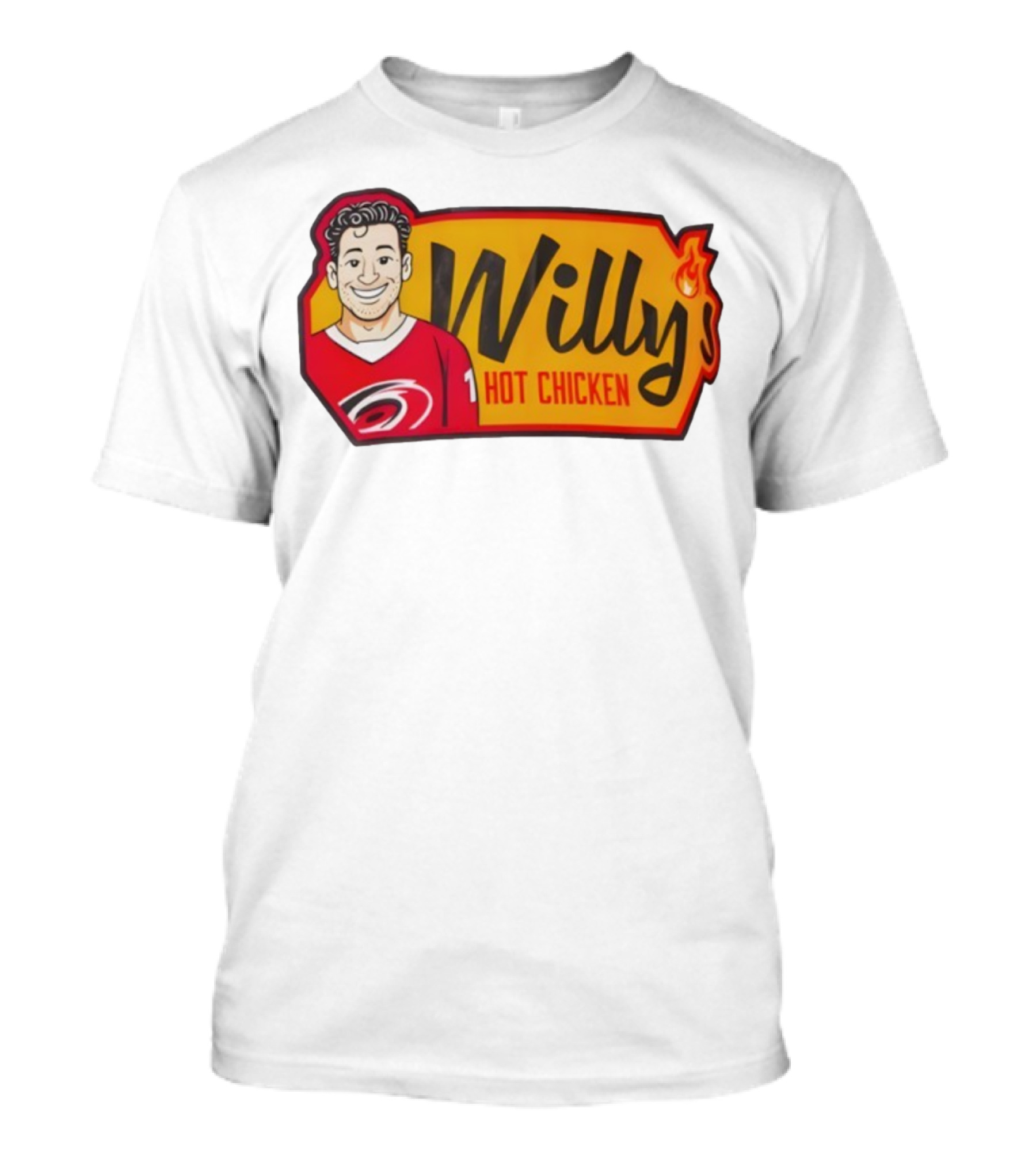 Willy Hot Chicken Carolina Hurricanes Sports Fan Apparel T-Shirt