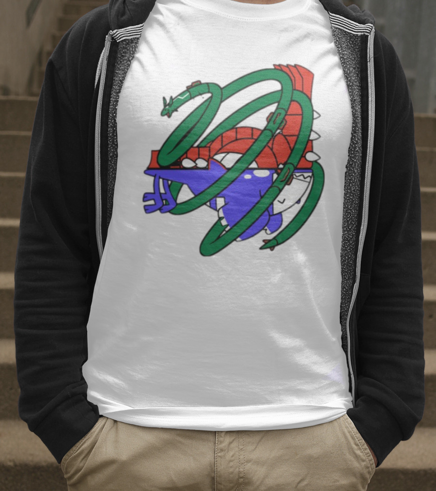 Groudon Kyogre Rayquaza Legendary Trio Icon T-Shirt