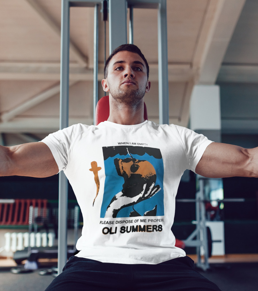 Oli Summers When I Am Empty Please Dispose Of Me Properly T-Shirt