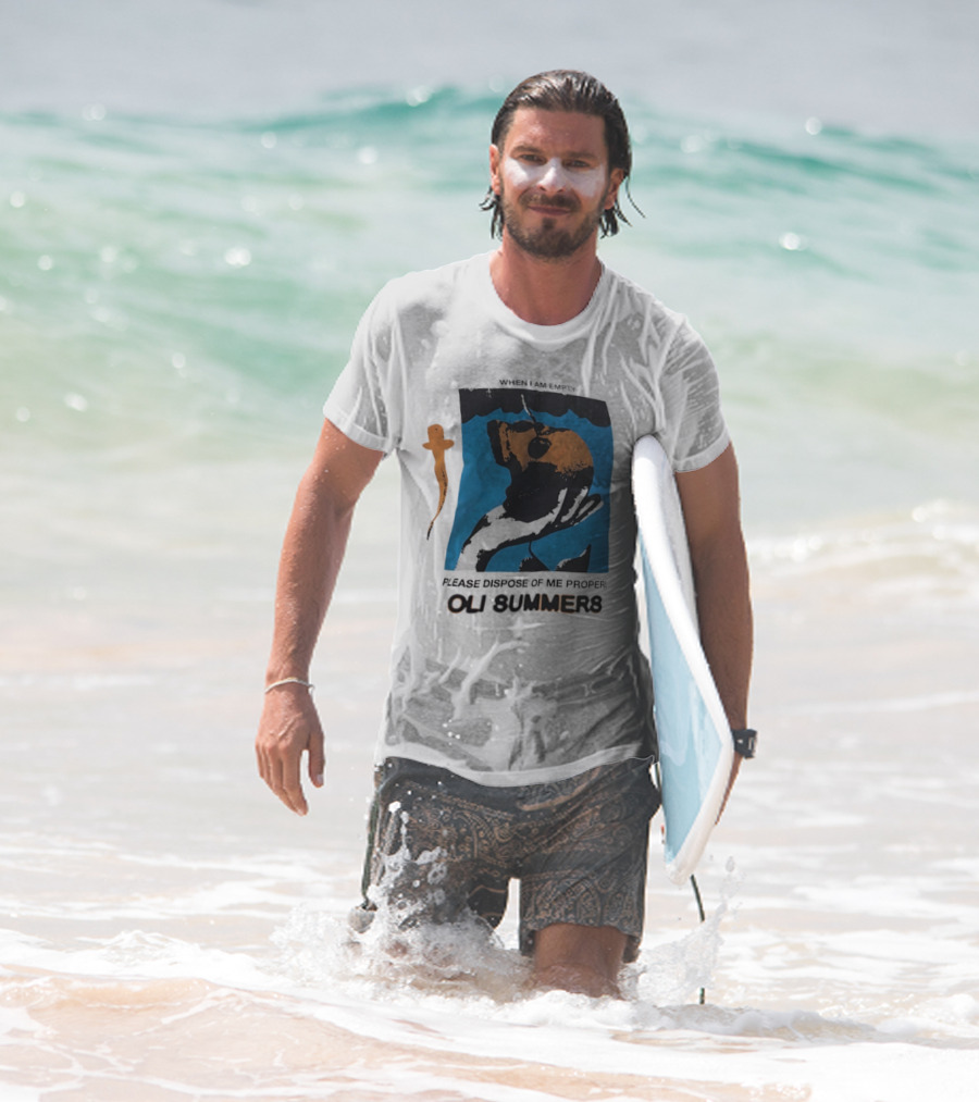 Oli Summers When I Am Empty Please Dispose Of Me Properly T-Shirt
