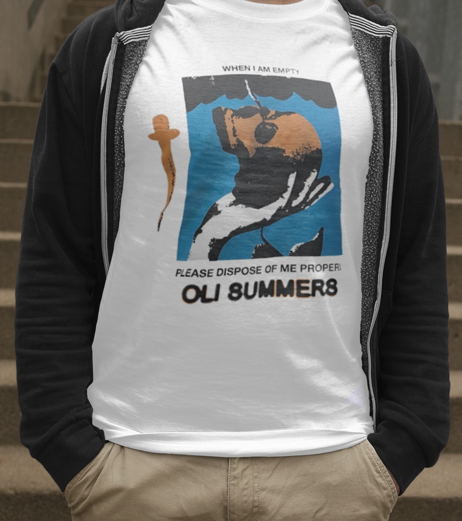 Oli Summers When I Am Empty Please Dispose Of Me Properly T-Shirt