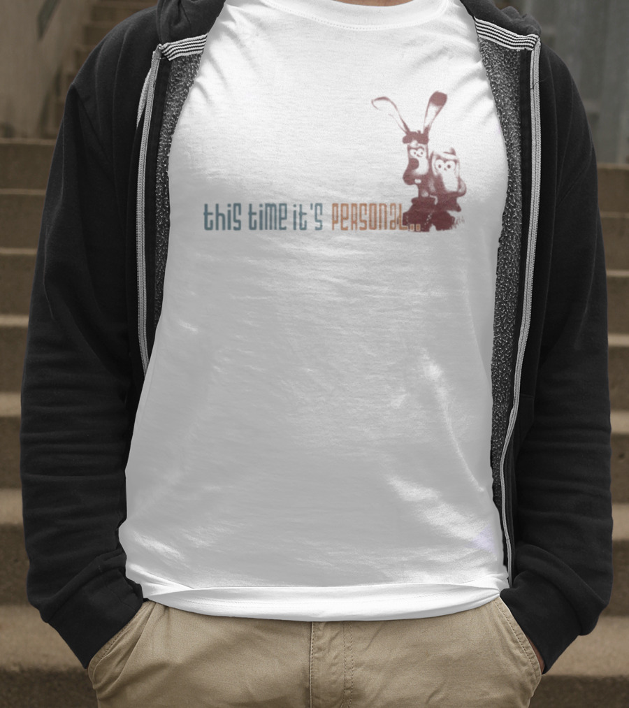 This Time It's Personal Roger Rabbit Silhouette T-Shirt