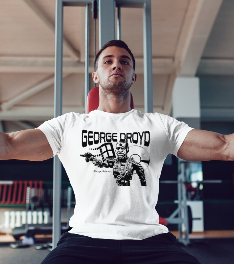 George Droyd Retro Vintage Droid Star Patterns T-Shirt