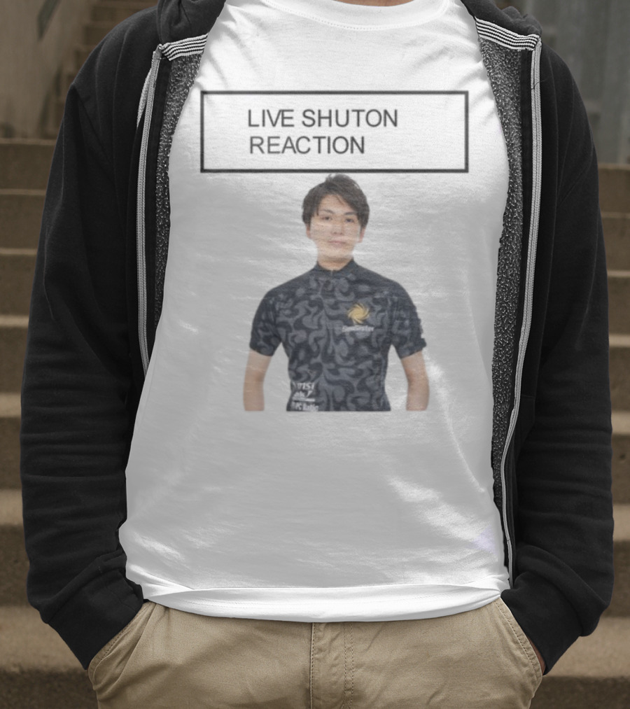 Live Shuton Reaction GameStar Esports Pattern MST Team Wear T-Shirt