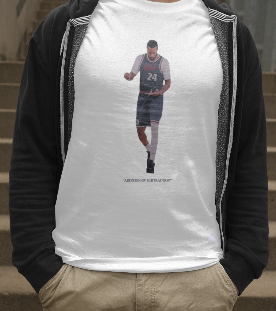 Norman Powell Grind 24 Basketball Addition By Subtraction T-Shirt